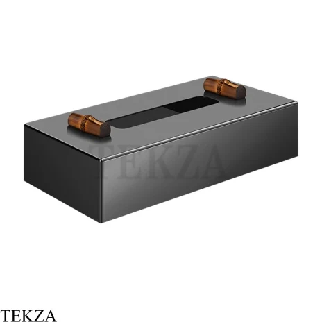 Gessi Jacqueline Дозатор для салфеток настольный 77571-706, black хром глянец