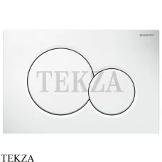 Geberit Sigma01 Клавиша смыва пластик 115.770.11.5, белый глянец