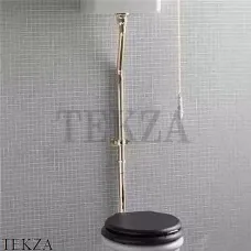 Devon&Devon Etoile Труба соединительная высокая к подвесному бачку IB1043AG, светлое золото глянец