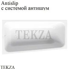 BETTE BetteSpace M Ванна угловая, исполнение левое, сталь 1131-000 AS, антишум, антислип Sense, белый глянец