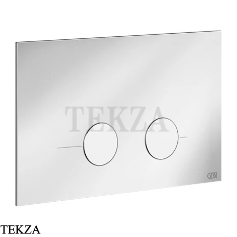 Gessi Total look Клавиша смыва для инсталляции SANIT, Villeroy&Boch, 54619-031, Хром глянец