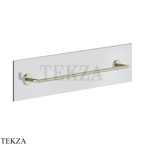 Gessi INGRANAGGIO Полотенцедержатель для крепления на стекло, 60 см 63928-720, Nickel PVD
