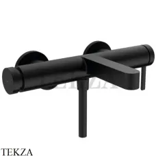Hansgrohe FINORIS Смеситель для ванны, наружный монтаж 76420670, черный матовый