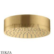 Axor Citterio Верхняя круглая лейка 180 1jet для кронштейна 28489250, Brushed Gold