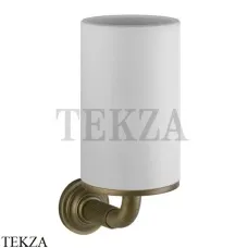 Gessi VENTI20 Стакан настенный белый 65407-713, Antique Brass Gessi VENTI20 Стакан настенный белый 65407-713, Antique Brass