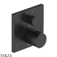 Duravit C.1 Термостат для душа на 2 потока, внешняя часть, черный матовый