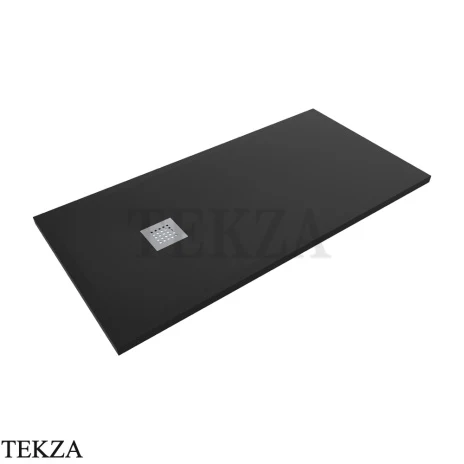 Flaminia CM3 поддон душевой керамический 70×140×3 см, чёрный Nero матовый