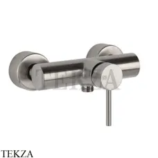 Gessi Emporio Via Tortona Смеситель для душа однорычажный наружного монтажа 18631-149, Finox Brushed Nickel