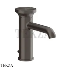 Gessi Origini NATURE Смеситель для раковины с донным клапаном 66001-707, Black Metal Brushed
