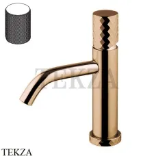 FIMA Carlo Frattini Spillo TECH G Смеситель для раковины, с донным клапаном F3031TXSGZL, Amber Bronza