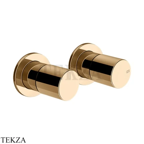 Gessi Habito UNITO Смеситель для душа с переключателем 2 потока ванна-душ 70079-735, Warm Bronze PVD