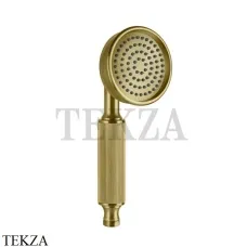 Gessi VENTI20 Душевая лейка с защитой от известкового налёта 65154-716, Gold Br. PVD
