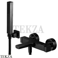 FIMA Carlo Frattini Zeta Смеситель для ванны с гарнитуром F3964NS, черный матовый