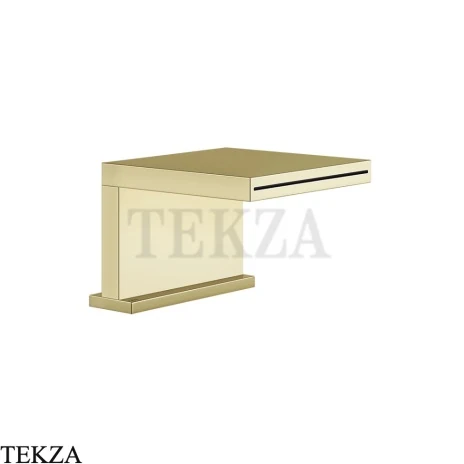 Gessi CASCATA Каскадный излив на борт ванны или подиум 20191-710, Brass PVD