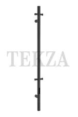 Boheme Uno Полотенцесушитель электрический, сенсорное управление Uno 726-B BLACK Черный матовый