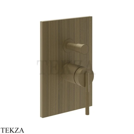 Gessi INGRANAGGIO Смеситель для душа, 2 потока, внешняя часть 63577-713, Antique Brass