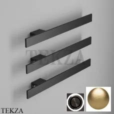 BRONER Scompartimento H/V Электрический полотенцесушитель 80 с кнопкой, SM.007.080.0000.МG, золото сатин