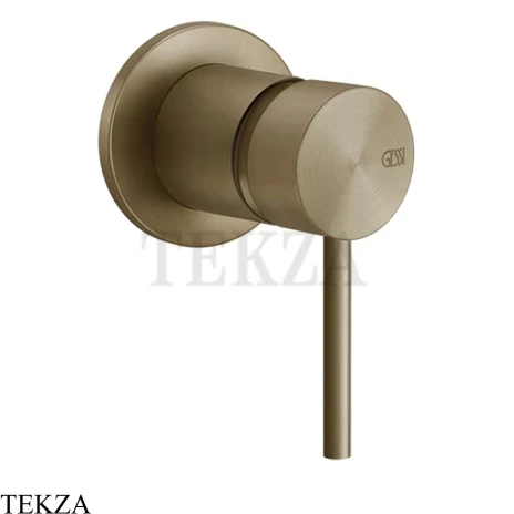 Gessi 316 SHOWER Смеситель для душа, внешняя часть 54019-791, Deep Bronze Brushed PVD