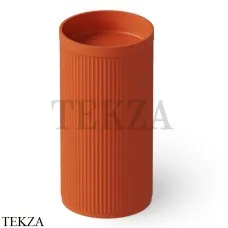 Dea Design Pedestal Basin Раковина напольная рифленая Solid Surface DD2801 450 7, Orange №7