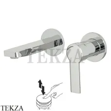 FIMA Carlo Frattini MAST Смеситель для раковины 15, внешняя часть, F3141WX8SN, Brushed nickel