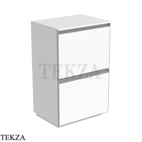 Flaminia Cubika модуль хранения напольный 50×37×78,5 см, 2 ящика, белый матовый
