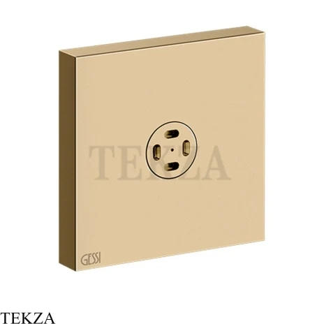 Gessi Rettangolo shower BODY JETS Боковая форсунка с распылителем 32979-735, Warm Bronze PVD