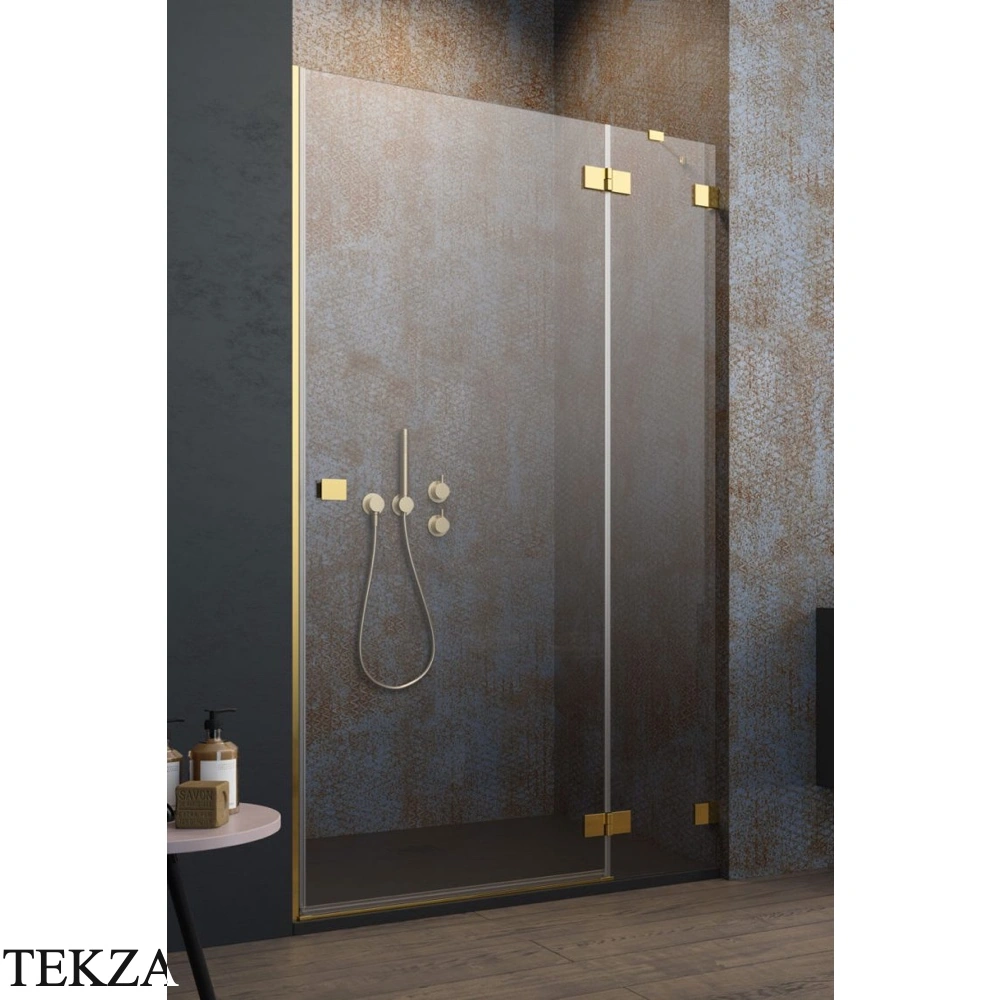 Radaway Essenza Pro 8 DWJ Боковая стенка 44 см, правая, 10510440-09-01R, золото глянец