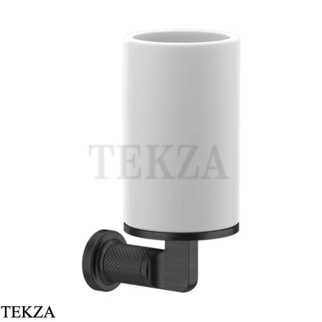 Gessi INCISO accessories Стакан настенный для зубных щеток, белый 58507-187, Aged Bronze