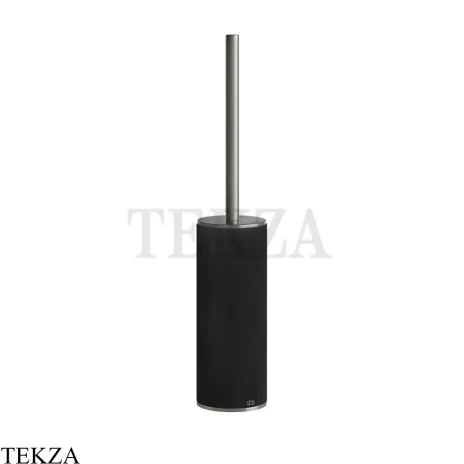 Gessi 316 ACCESSORIES Ёршик напольный, композит черный 54744-239, Steel Brushed