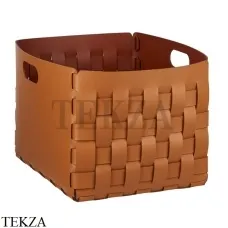ADJ Bottega Корзина-ёмкость для аксессуаров 35x40 см 1048.09/30, коньяк/бордо