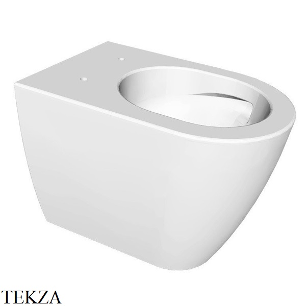 Hatria FUTURA Биде напольное, 1 отверстие под смеситель Y9B701, белый глянец