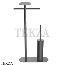 Boheme VENTURO Стойка напольная для WC 10953-GM, gun metall