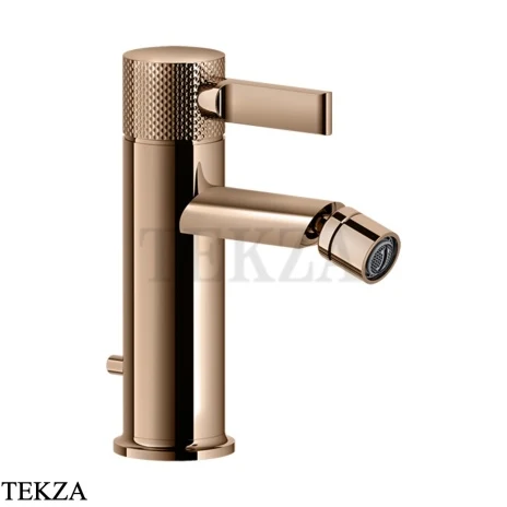 Gessi INCISO Смеситель для биде, с донным клапаном 58007-030, Copper PVD