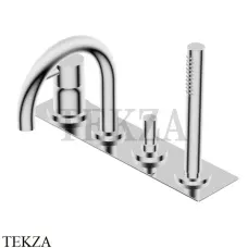 Ritmonio Diametro35 S Смеситель для ванны с гарнитуром PR52EG102 CRL, хром глянец