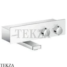 Hansgrohe ShowerTablet Термостатический смеситель для ванны с изливом 13107400, белый/хром глянец (снят с производства)