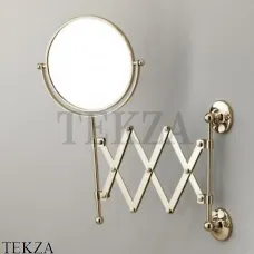 Devon&Devon CAVENDISH Косметическое зеркало 3х настенное WM22, золото светлое глянец