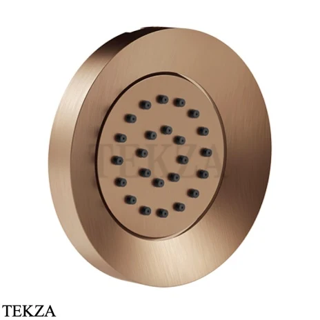 Gessi Haute Culture Shower Боковая форсунка, внешняя часть 57172-708, медь Brushed