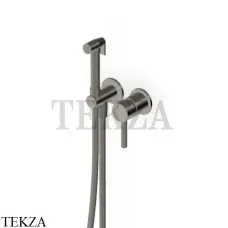 Zucchetti Гигиенический душ с отдельным смесителем ZP6417.C51, brushed metal black