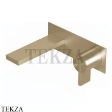 Ritmonio Dot316 Смеситель для раковины, внешняя часть PR50AL101 ICX, Champagne Stainless Steel