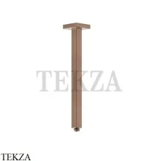 Newform Кронштейн для душа квадрат потолочный L=200 28153.59.067, PVD Br. Copper Bronze