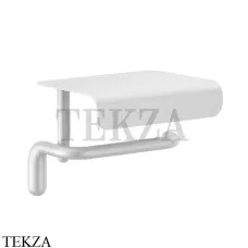 Gessi Goccia Бумагодержатель с крышкой-полкой 38049-279, белый матовый