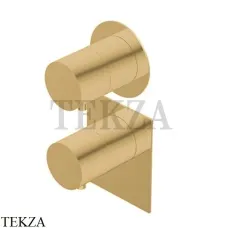 Ritmonio Diametro35 S Термостат для душа 2-3 потока, внешняя часть PR47HG202 CHX, Brushed Champagne