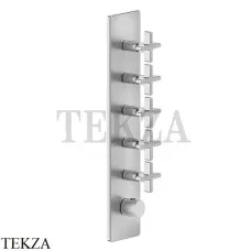 Gessi INCISO WELLNESS Термостат 5 выходов, внешняя часть 58230-031, хром глянец