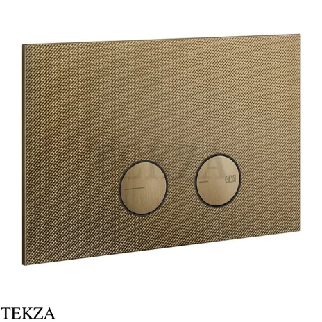 Gessi Total look Клавиша смыва для инсталляции Geberit Sigma 8 и Sigma 12, 54681-791, Deep Bronze Brushed PVD