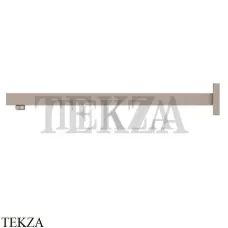 Newform Кронштейн для душа квадратный настенный L=420 26585.M0.075, Copper Glossy