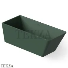 Dea Design Soul Ванна отдельностоящая прямоугольная 170x73 Solid Surface DD8605 1700 11, Dark Green №11