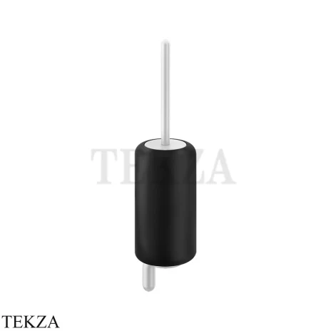 Gessi Goccia Туалетный ёршик настенный, черная керамика 38020-279, Matte White