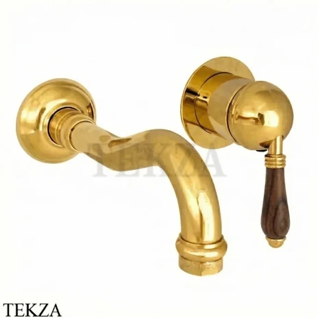 Nicolazzi Cinquanta Смеситель для раковины, внешняя часть Forest, 3478EXTGO77, золото глянец Gold 24k