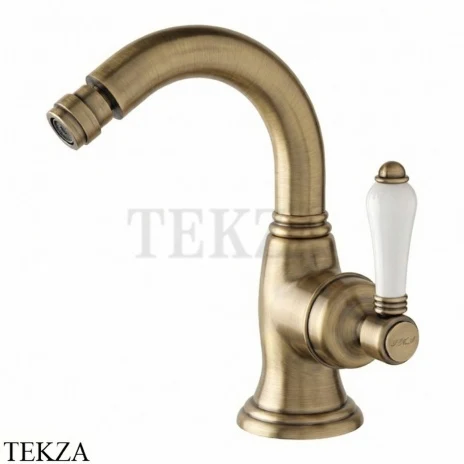 Nicolazzi Cinquanta Смеситель для биде с донным клапаном P.Mont Blanc, 3455BZ76C, бронза classic