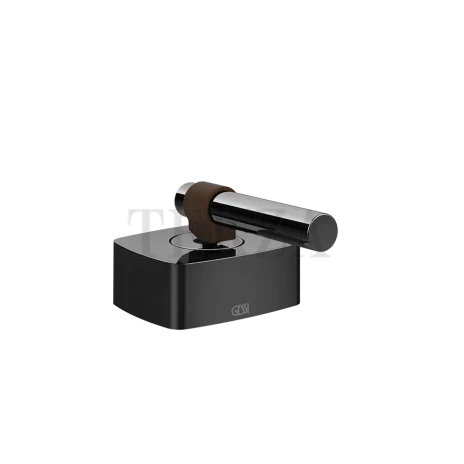 Gessi Jacqueline Смеситель-рычаг управления для излива 77035-706, black хром глянец